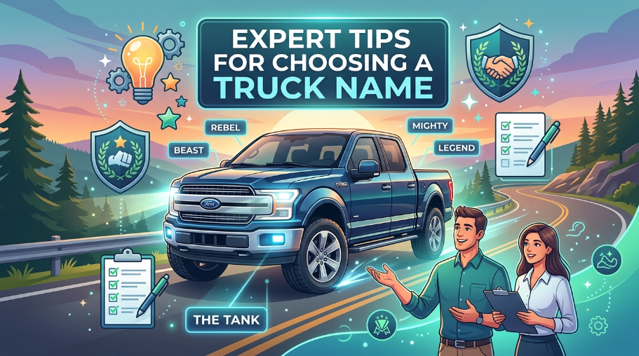 Expert Tips for Choosing a Truck Name