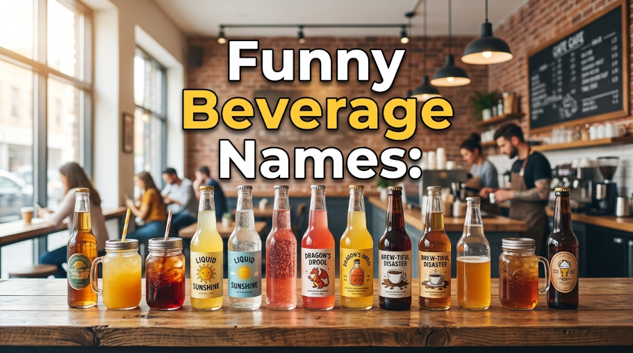 Funny Beverage Names:
