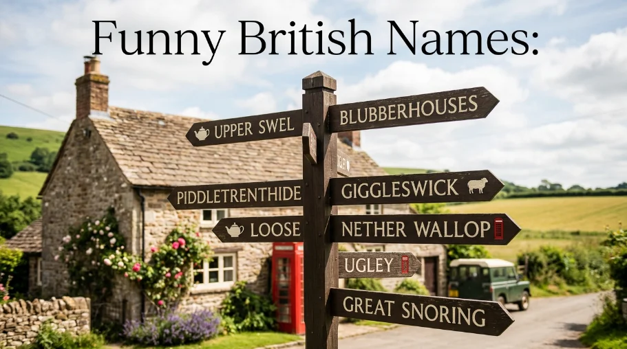 Funny British Names: