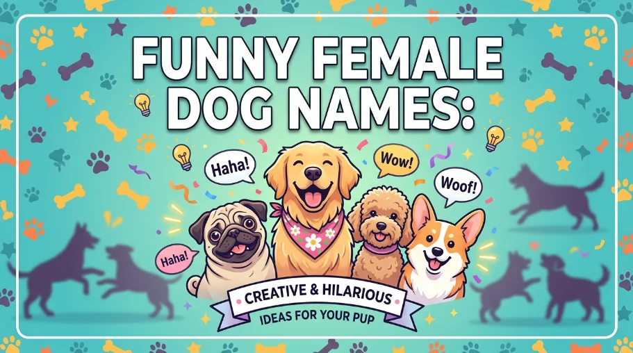 Funny Female Dog Names: