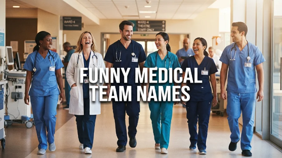 Funny Medical Team Names: