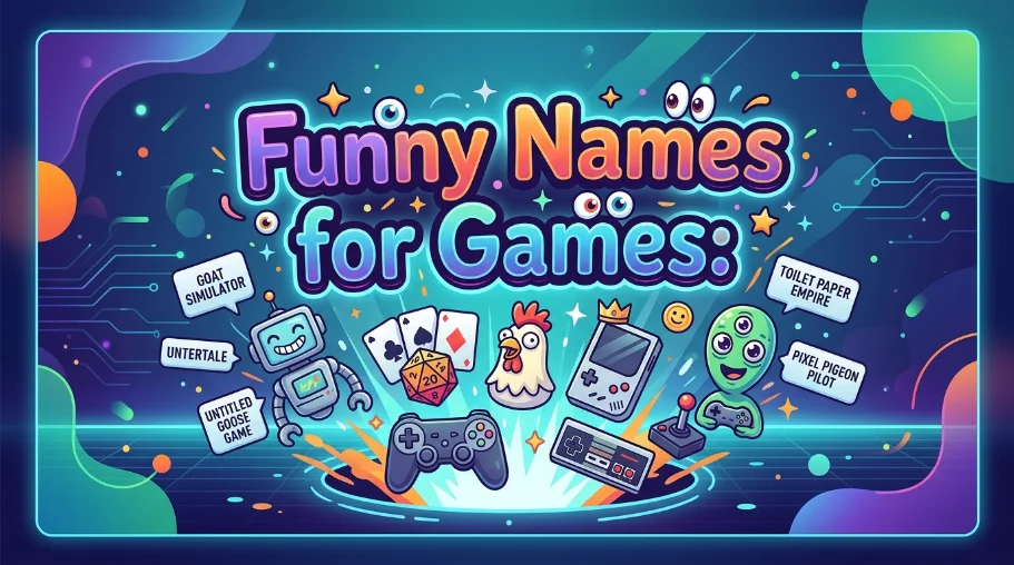 Funny Names for Games: