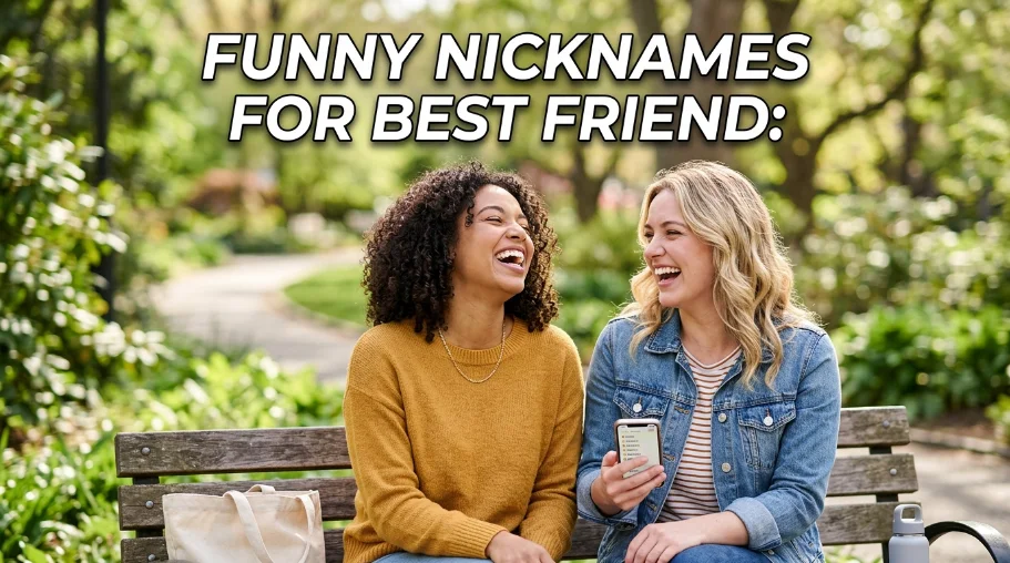 Funny Nicknames for Best Friend: