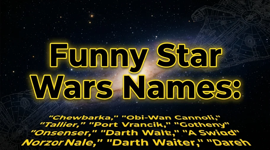 Funny Star Wars Names: