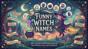Funny Witch Names
