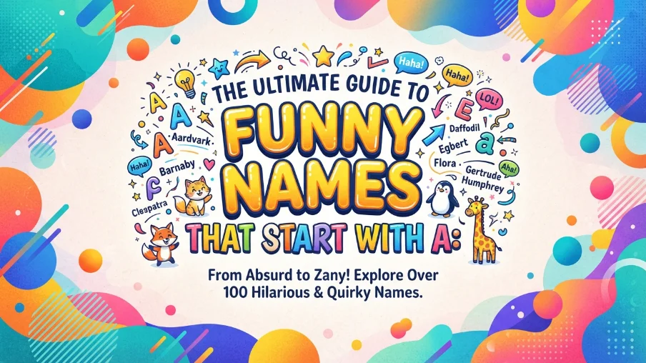 The Ultimate Guide to Funny Names That Start With A: