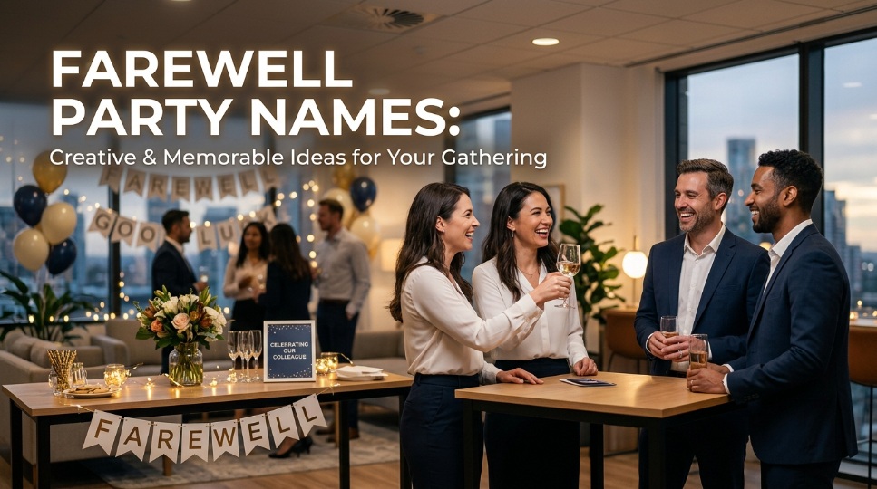Farewell Party Names: