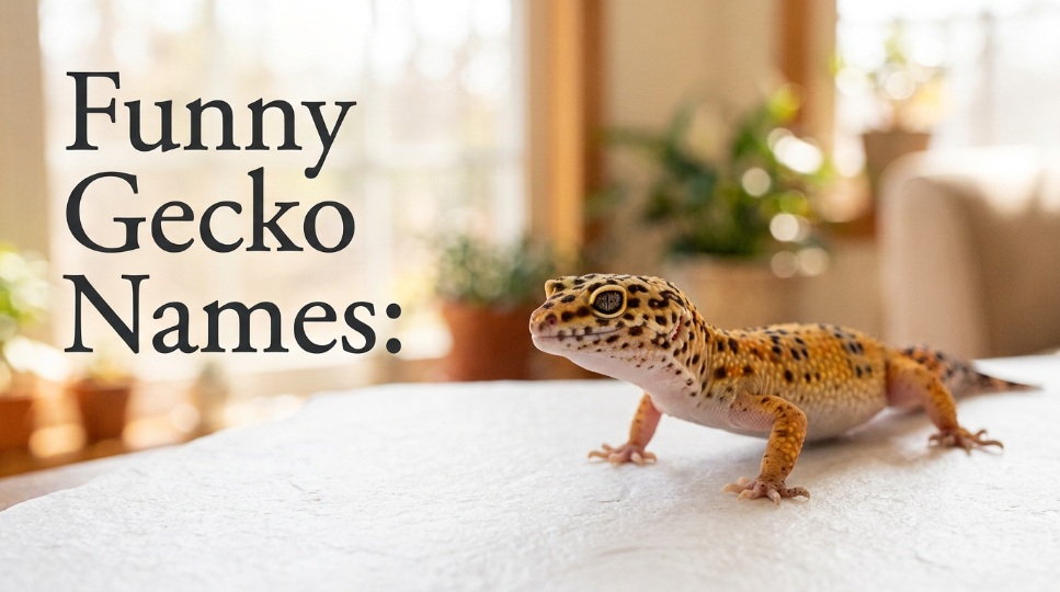 Funny Gecko Names: