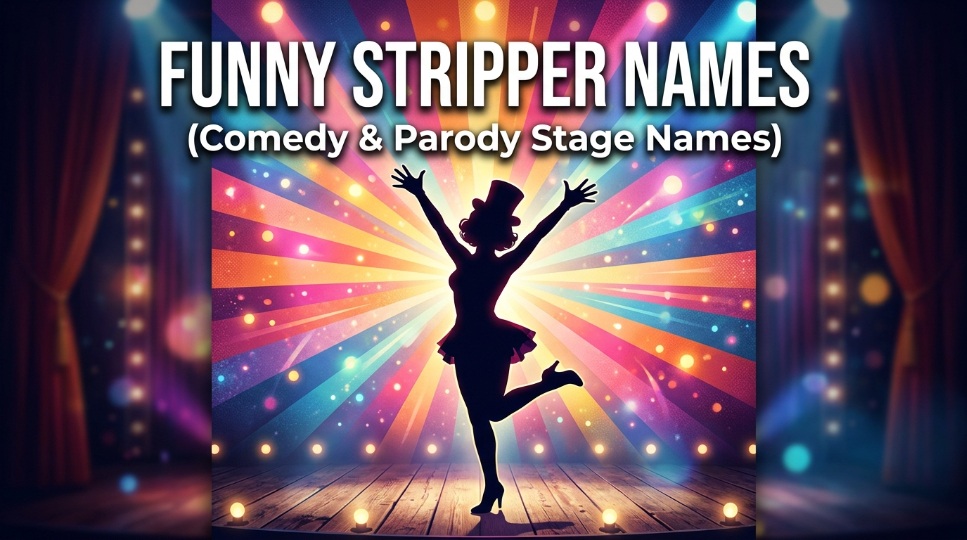 Funny Stripper Names (Comedy & Parody Stage Names):