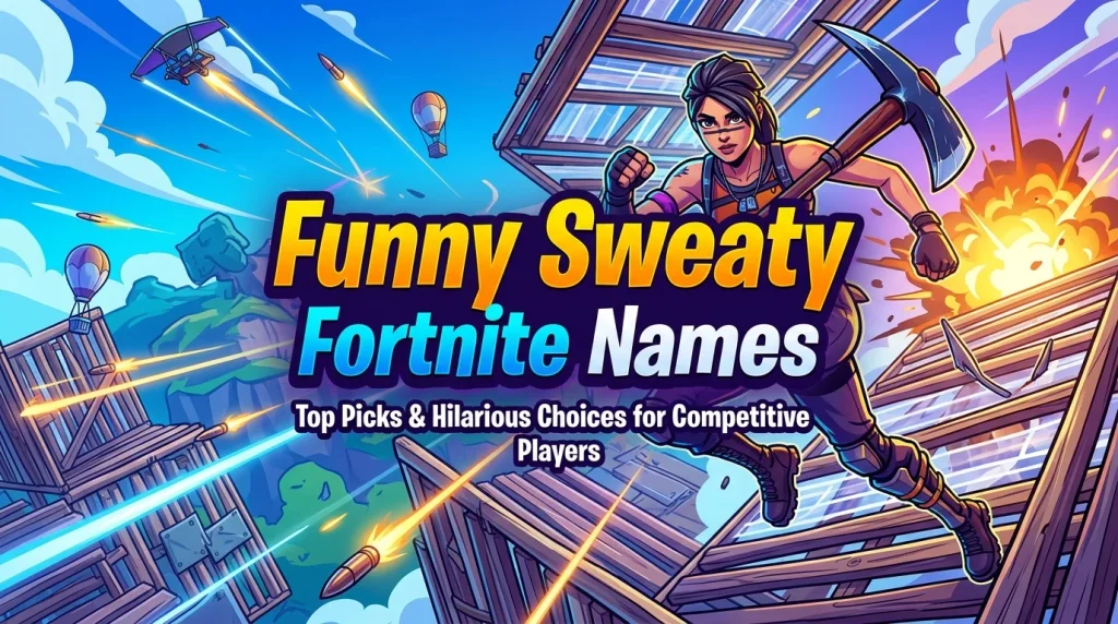 Funny Sweaty Fortnite Names