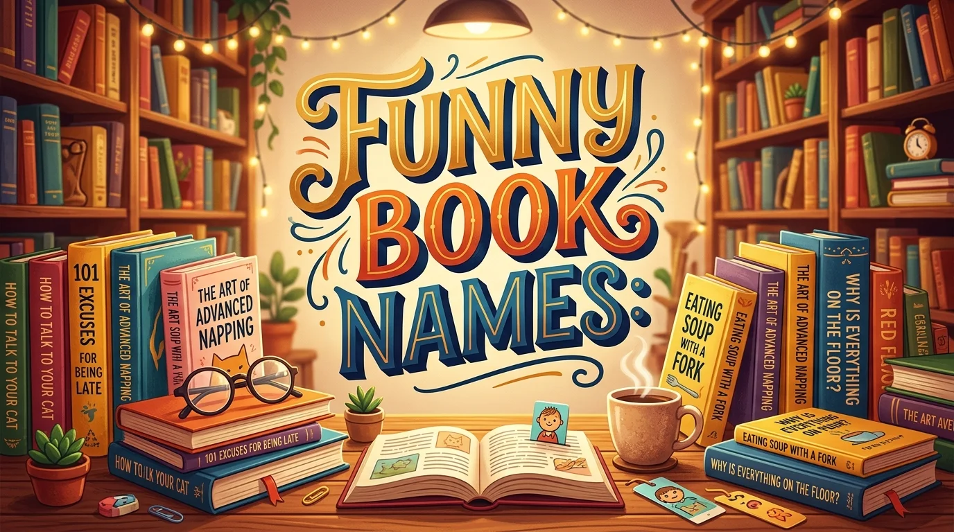Funny Book Names: