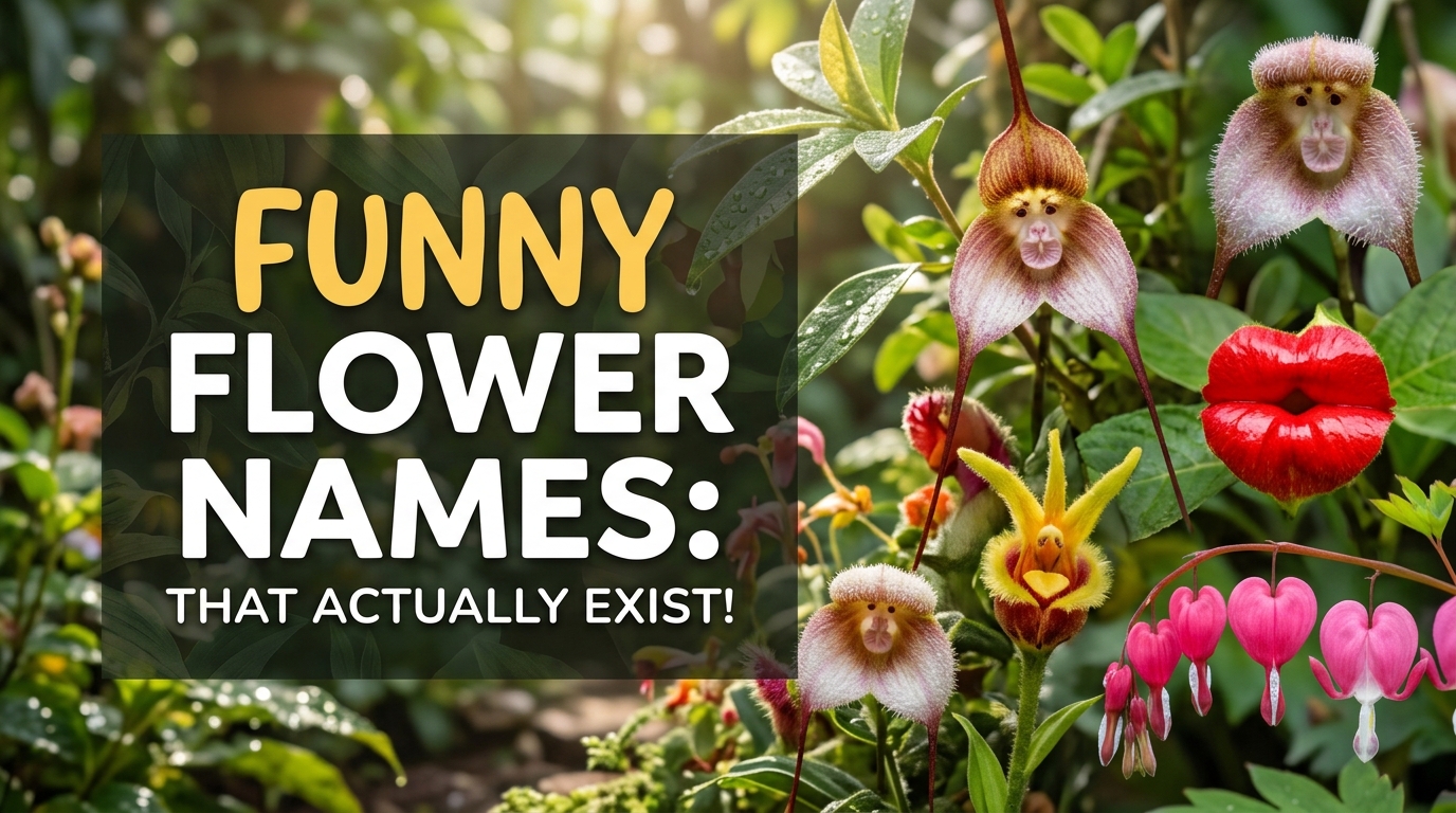 Funny Flower Names: