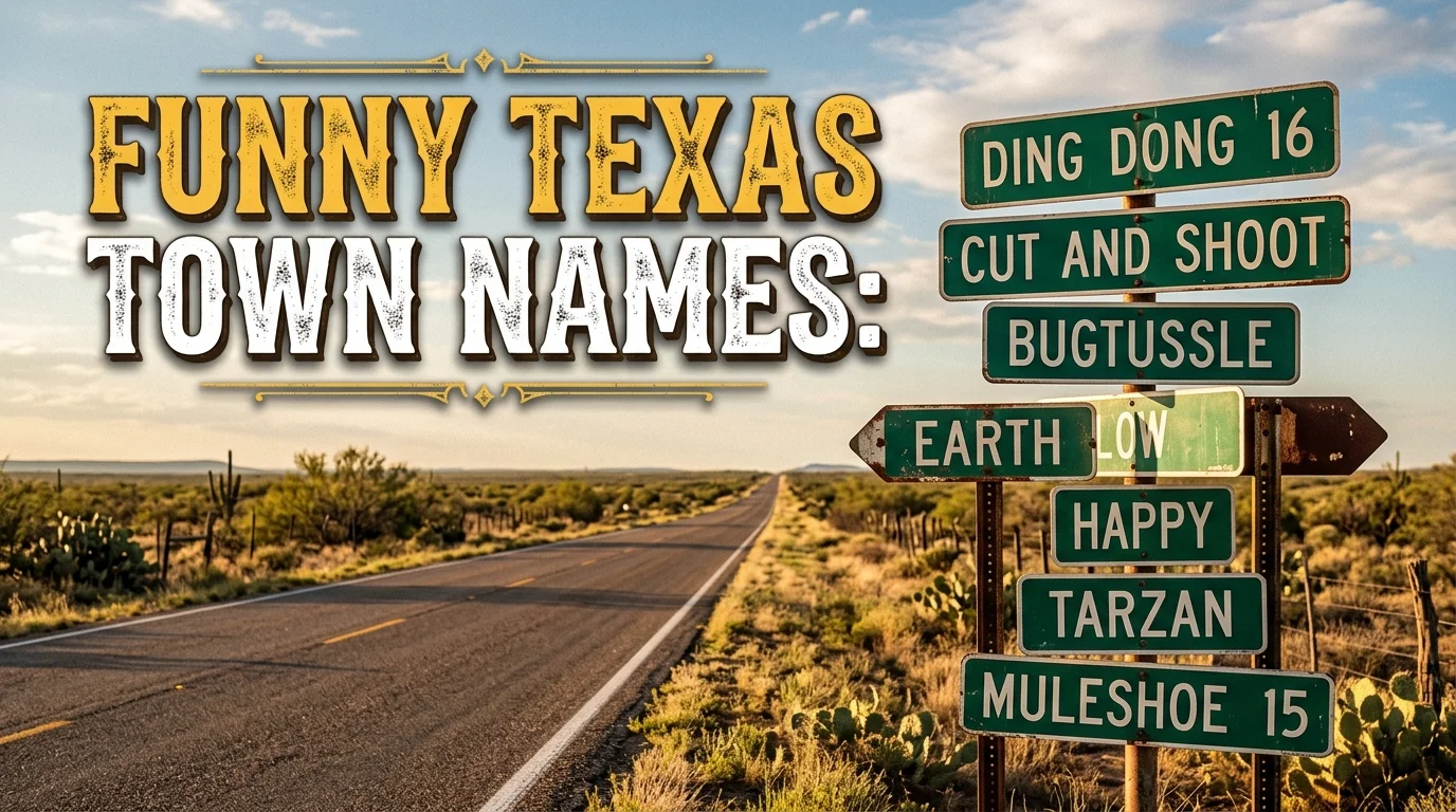 Funny Texas Town Names: