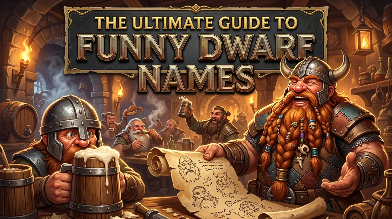 The Ultimate Guide to Funny Dwarf Names: